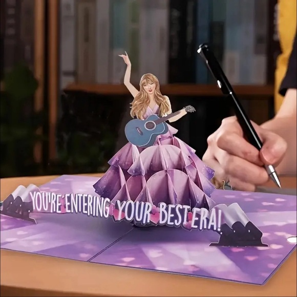 TAYLOR‎ SWIFT inspired Birthday Card Happy Swiftie
Gift Eras Tour Pop-up 🏰 - Picture 4 of 9